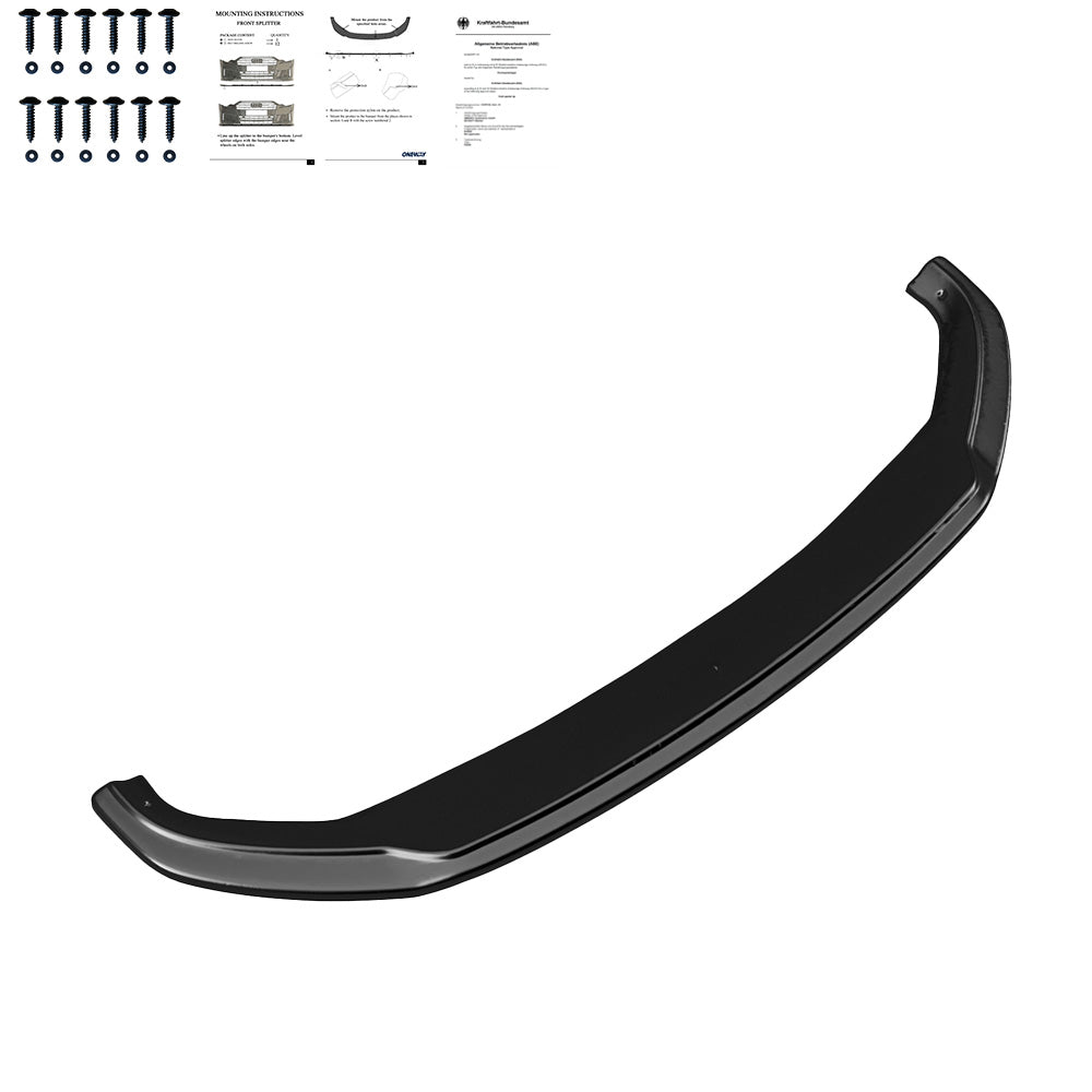 Front Splitter for AUDI Q5 S-Line / SQ5 Mk2 2017-2020 without ABE TÜV