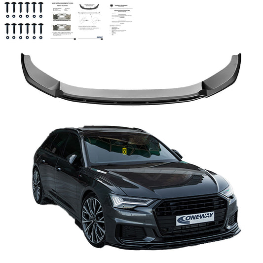 Front Splitter for AUDI A6 S-Line / S6 C8 2019+ V2