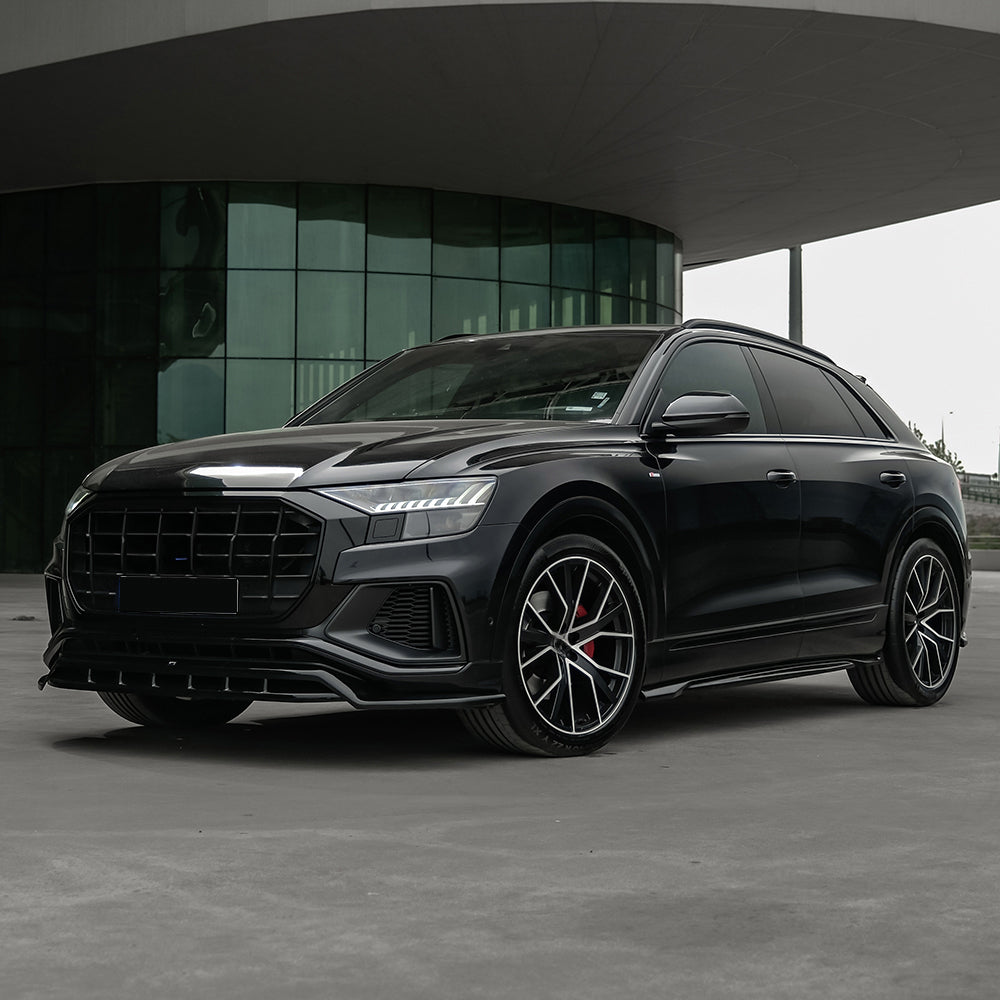 Front Splitter compatible with AUDI SQ8 / Q8 S-Line Mk1 2018-2023