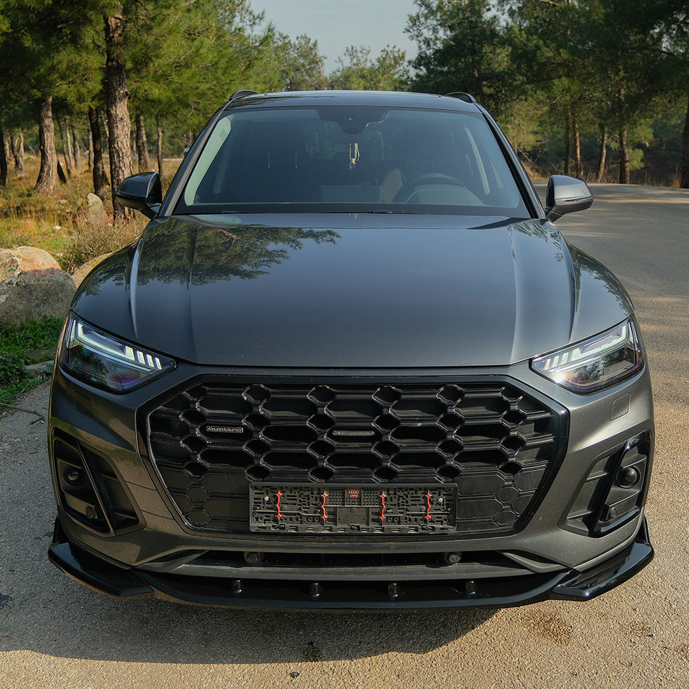 Front Splitter for AUDI SQ5 / Q5 S-Line ( SUV / Sportback ) Mk2 Facelift 2020-2024
