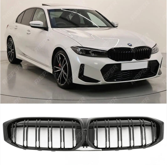 BMW G20/G21 3 SERIES LCI GLOSS BLACK M STYLE FRONT GRILLE
