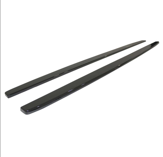 BMW 5 SERIES SE/SPORT G30 G31 2017+ SIDE SKIRT SPLITTERS IN GLOSS BLACK