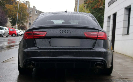 Audi A6 C7 Boot Lip Spoiler