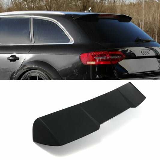 Roof Spoiler For Audi A4 B8 8.5 Avant / Allroad 2008-2016 Gloss Black