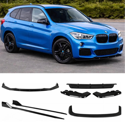 BMW F48 2016-2019 M-Sport Pre LCI Full Body Kit in Gloss Black