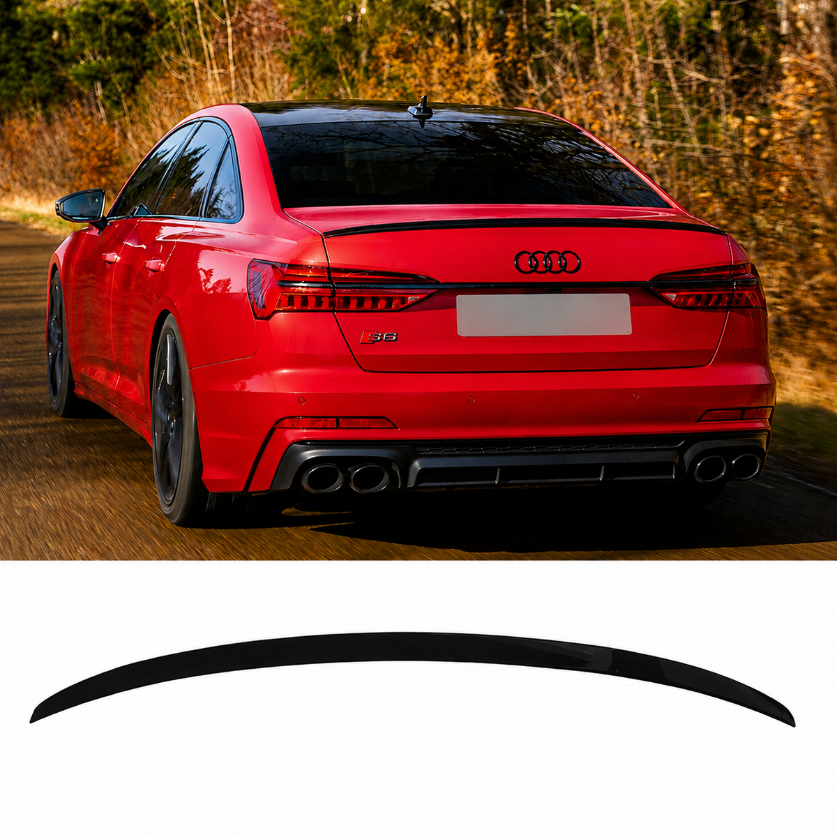 Body Kit for Audi A6/S6 C8 2019+ S-Line Sedan