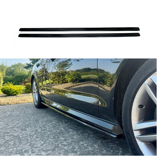 Audi A6 C7/7.5 2011-2018 Gloss Black Side Skirts