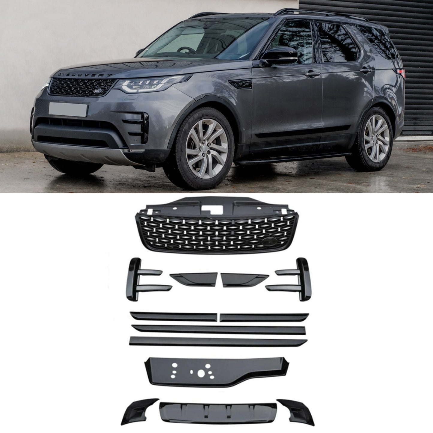 Land rover Discovery 5 Dynamic Black Aero Kit - Gloss Black