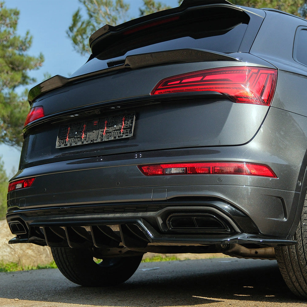 Rear Diffuser for AUDI Q5 S-Line SUV Mk2 Facelift 2020-2024