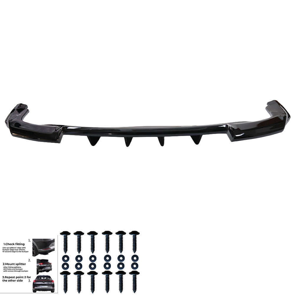 Rear Diffuser for AUDI Q5 S-Line SUV Mk2 Facelift 2020-2024