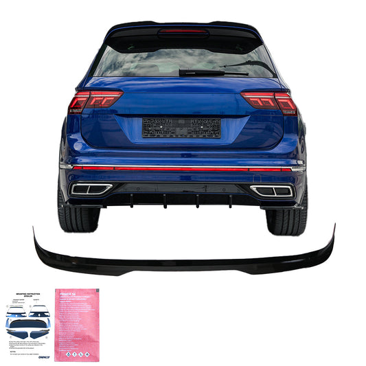 Rear Spoiler for VW VOLKSWAGEN Tiguan MK2.5 R / R Line 2020-2024