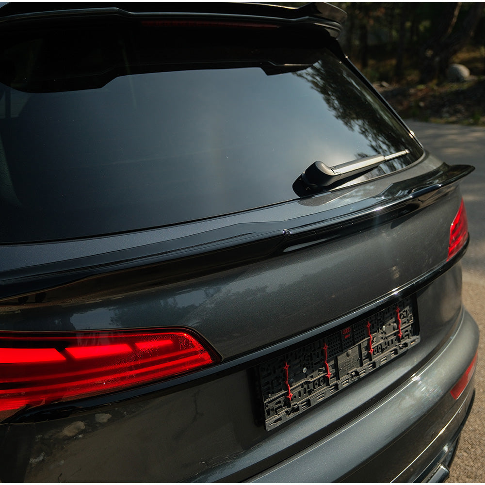Trunk Spoiler compatible with AUDI Q5 S-Line SUV Mk2 Facelift 2020-2024
