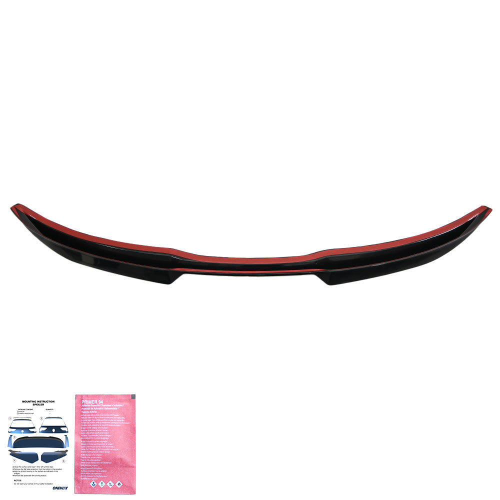 Trunk Spoiler compatible with AUDI Q5 S-Line SUV Mk2 Facelift 2020-2024