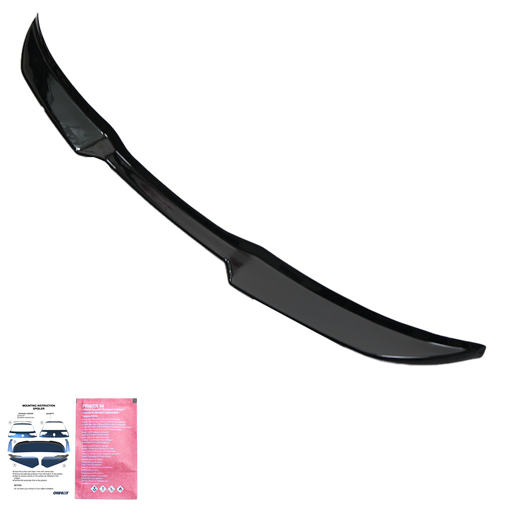 Trunk Spoiler compatible with AUDI Q5 S-Line SUV Mk2 Facelift 2020-2024