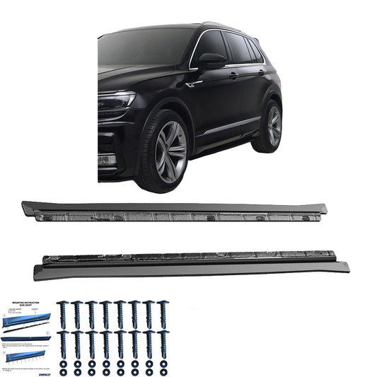 Side Skirts for VW VOLKSWAGEN Tiguan MK2 R Line 2015-2020