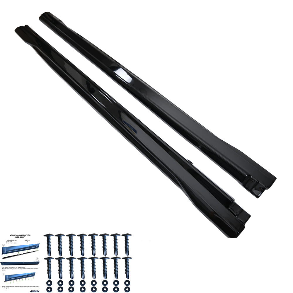 Side Skirts compatible with AUDI SQ8 / Q8 S-Line 2018+