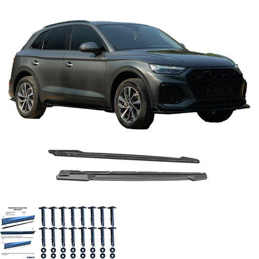 Side Skirts for AUDI SQ5 / Q5 S-Line ( SUV / Sportback ) Mk2 Facelift 2020-2024