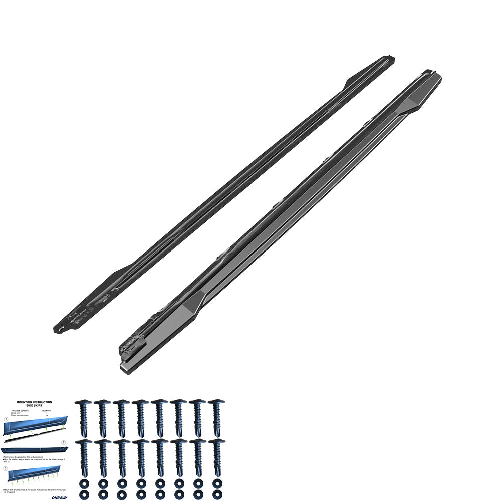 Side Skirts for AUDI SQ5 / Q5 S-Line ( SUV / Sportback ) Mk2 Facelift 2020-2024