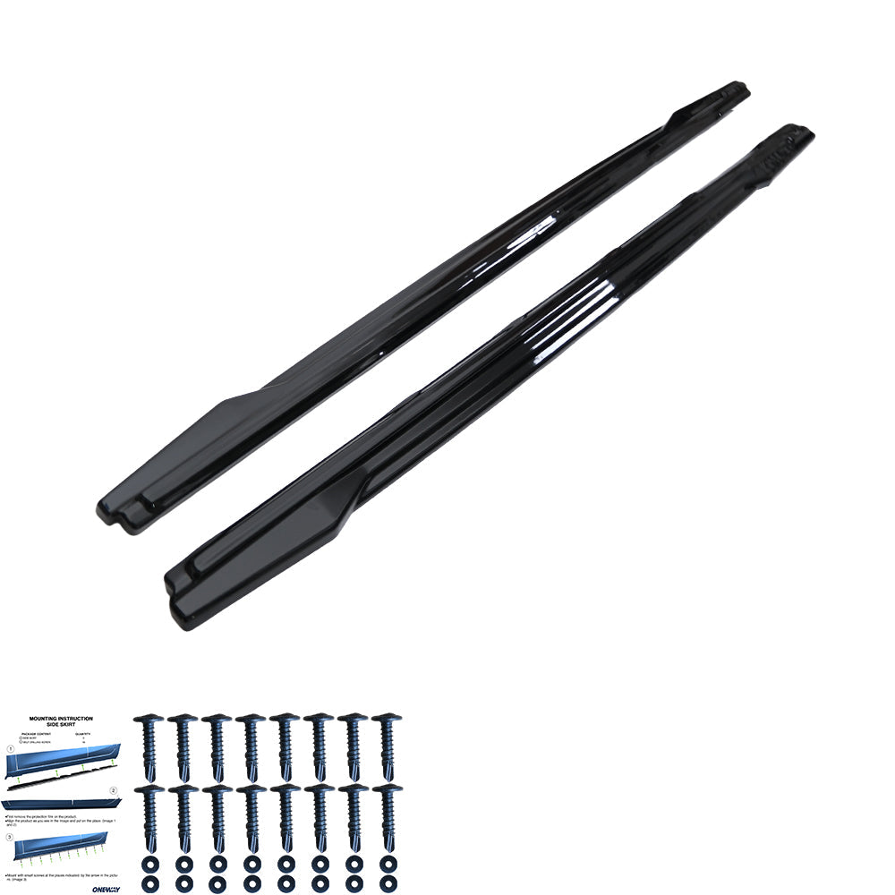 Side Skirts for AUDI SQ5 / Q5 S-Line ( SUV / Sportback ) Mk2 Facelift 2020-2024