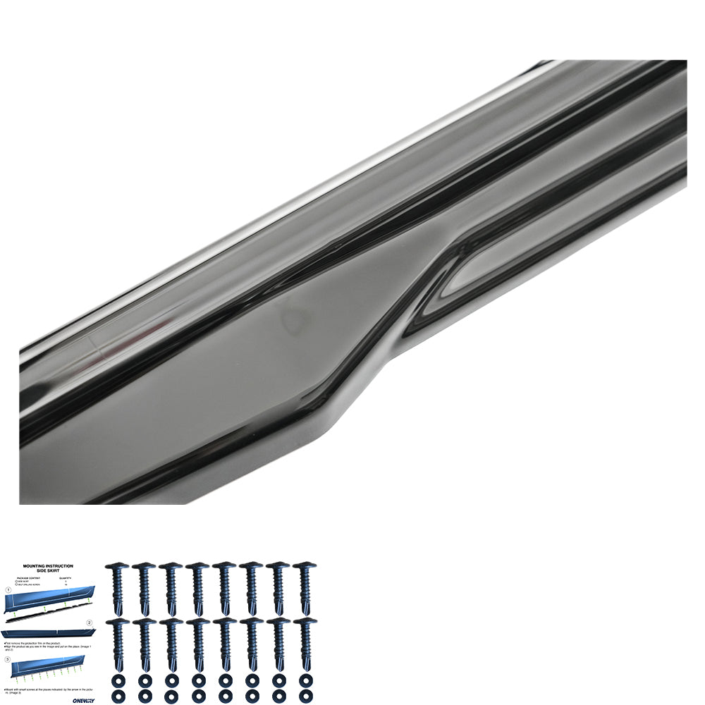 Side Skirts for AUDI SQ5 / Q5 S-Line ( SUV / Sportback ) Mk2 Facelift 2020-2024