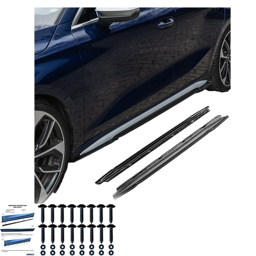Side Skirts for AUDI S3 / A3 S-Line 8Y 2021+