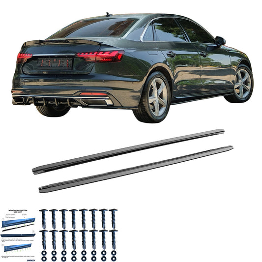 Side Skirts for AUDI A4 B9/B9.5 2016+