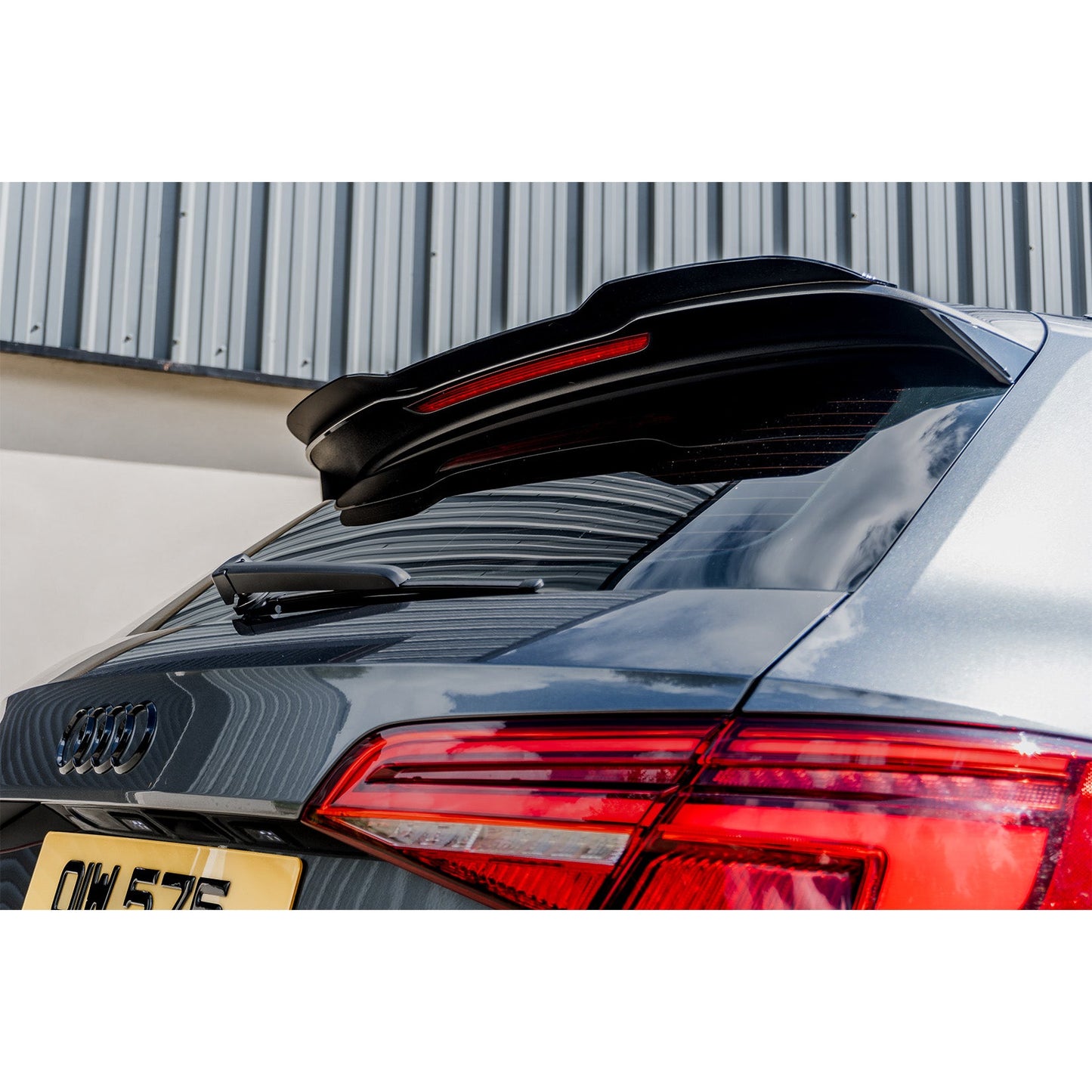 Audi A3 (8V) 2014-2020 Gloss Black Hatch Rear Spoiler Cap