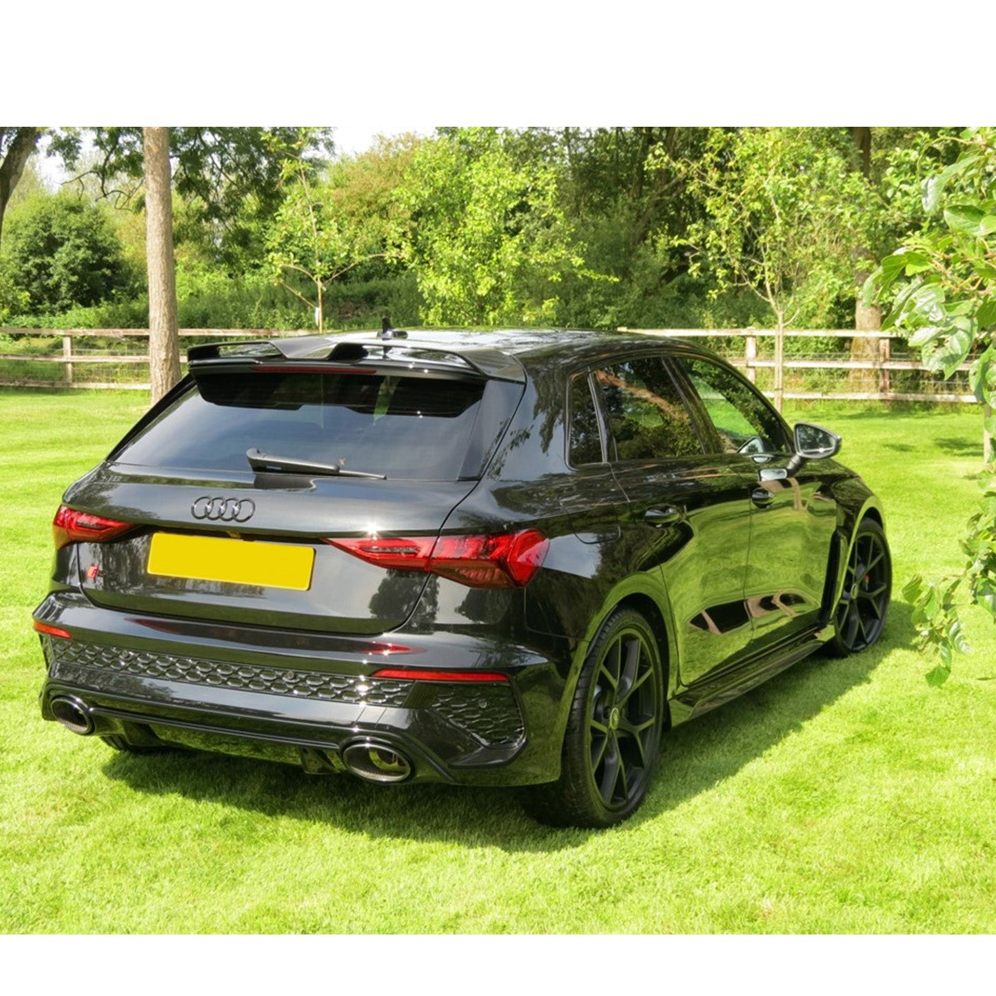 Audi A3 8Y Hatch 2021+ Oettinger Style Gloss Black Rear Spoiler