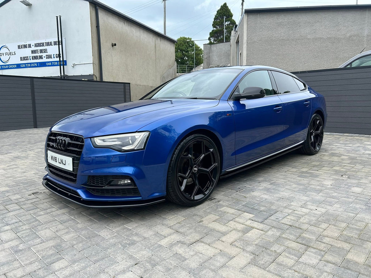 Audi A5/S5 B8 2009-2016 Side Skirts in Gloss Black