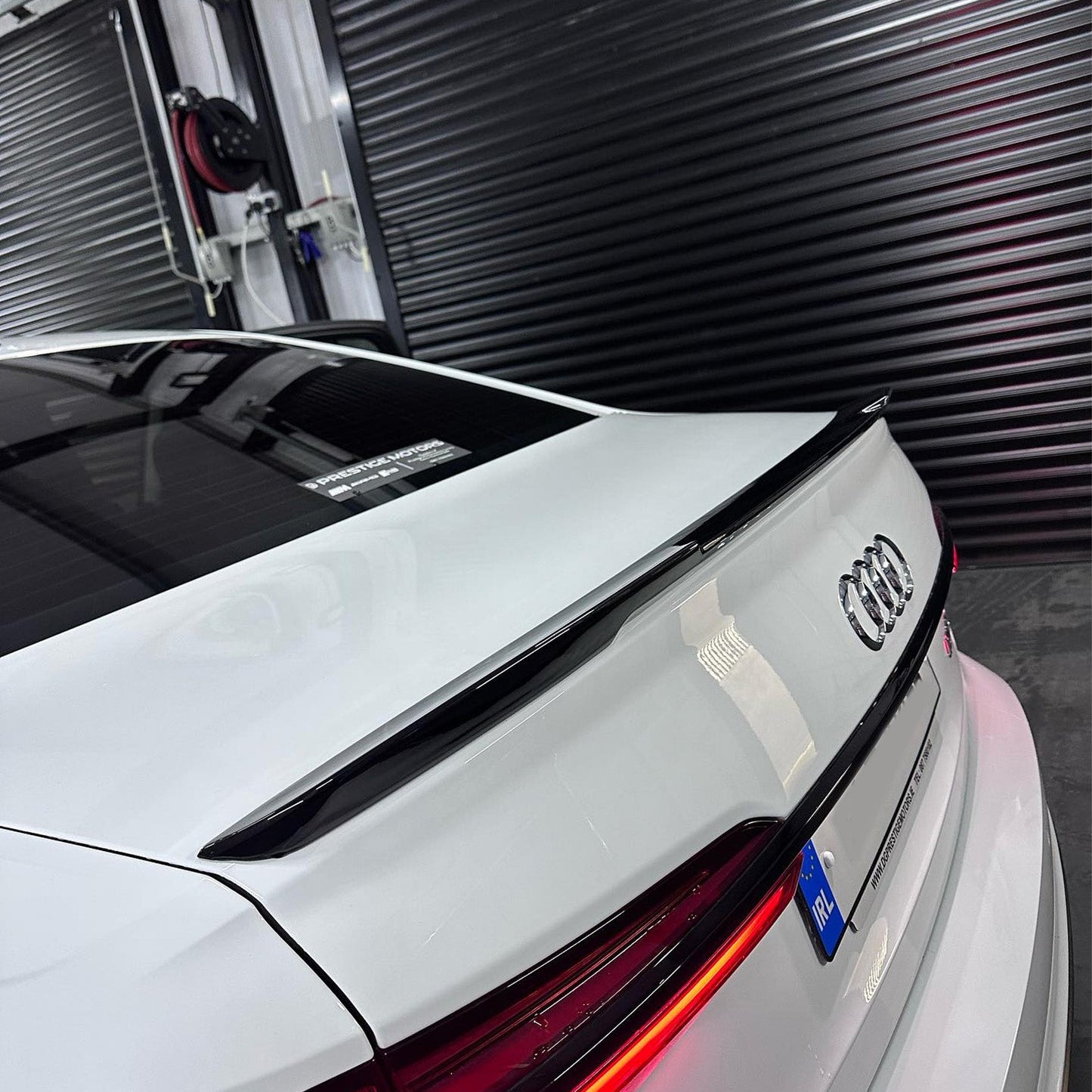 Audi A6 C8 2019+ Gloss Black RS6-Style Rear Boot Spoiler