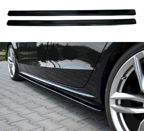 Audi A5/S5 B8 2009-2016 Side Skirts in Gloss Black