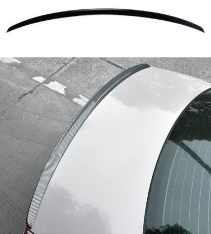 Audi A4/S4 B8 2012-2016 S Style Boot Spoiler in Gloss Black
