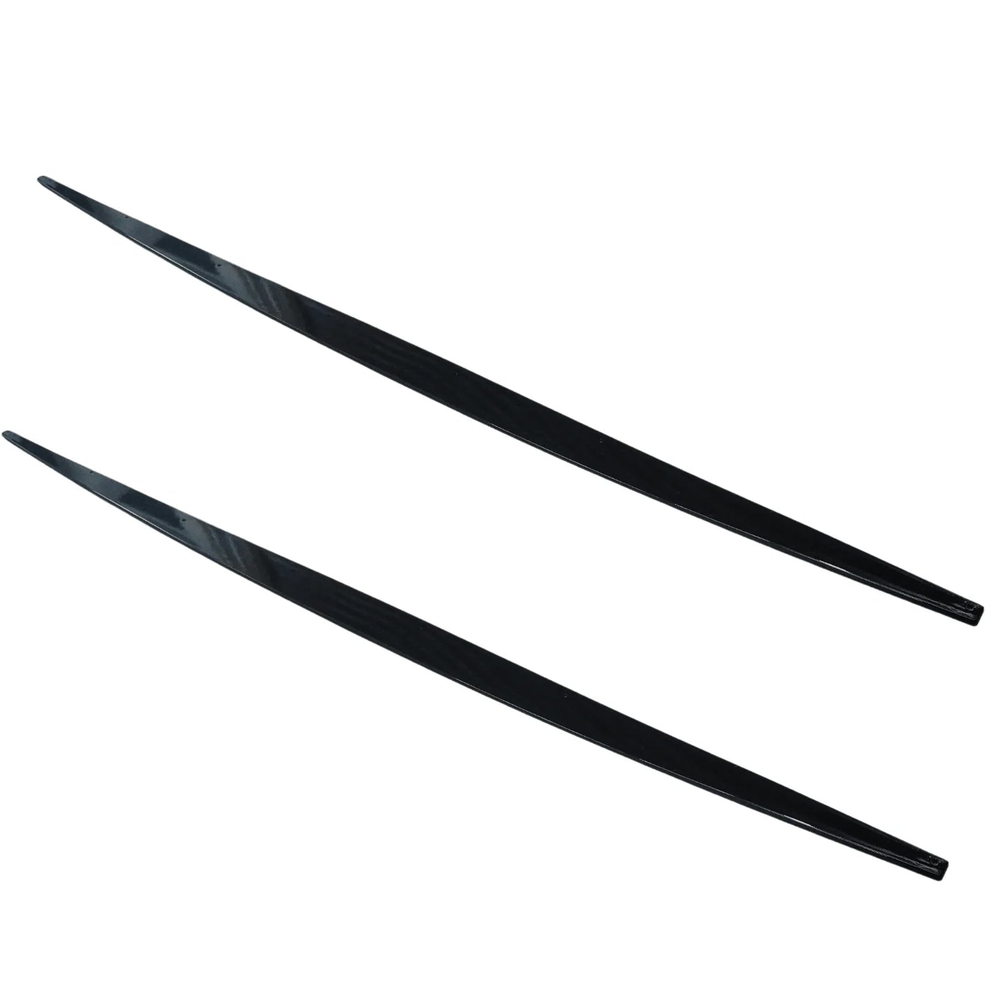 Bmw 1 Series F20 M Sport Lci 2015-2019 Side Skirt Splitters In Gloss Black