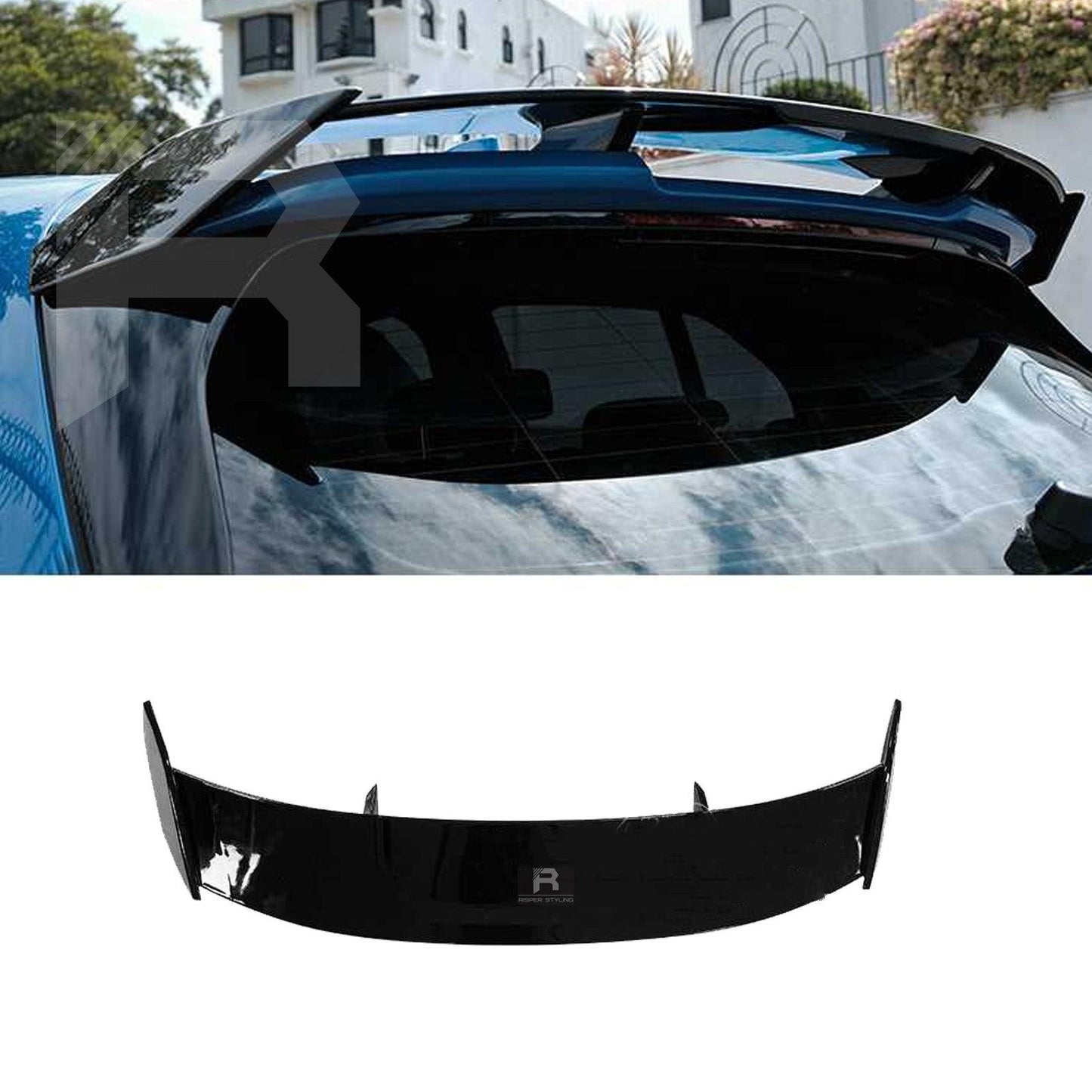 BMW 1 Series F40 2019-2022 Gloss Black Rear Roof Spoiler