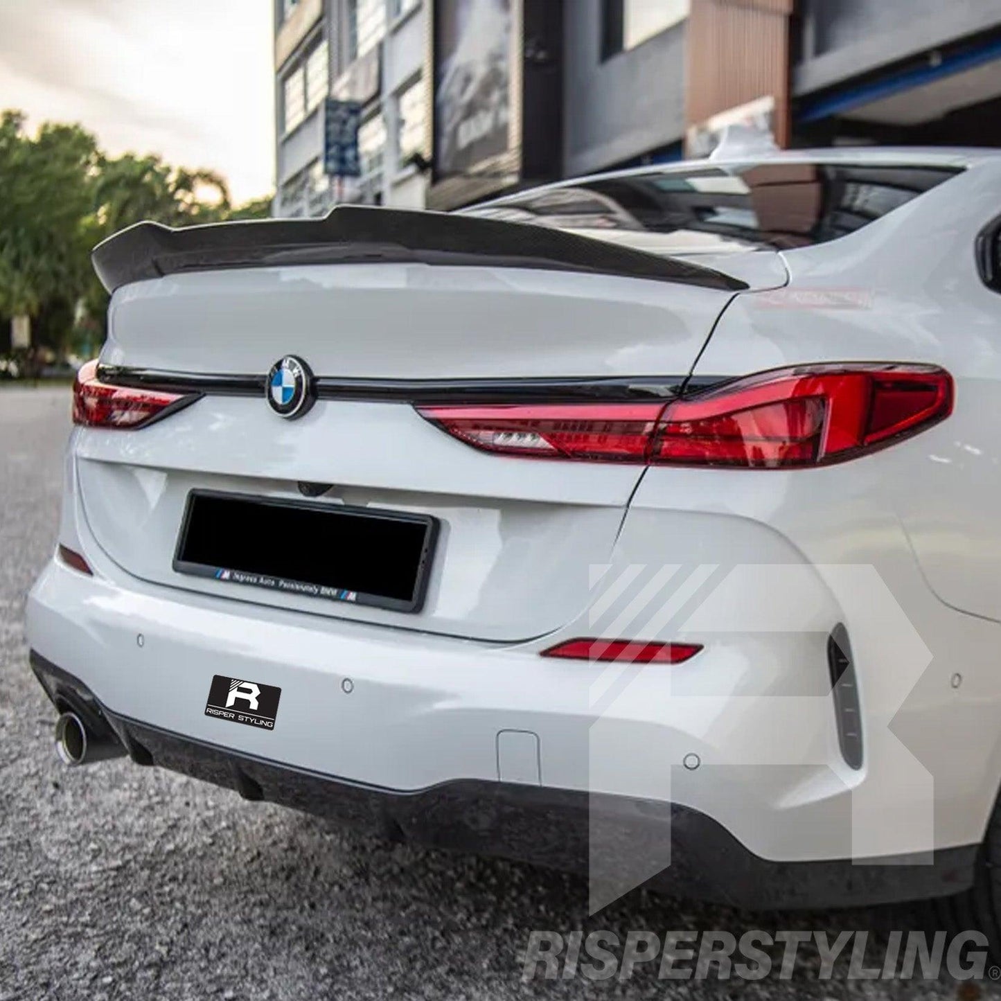 BMW 2 Series F44 4 Door Gran Coupe Gloss Black PSM Style Ducktail Spoiler