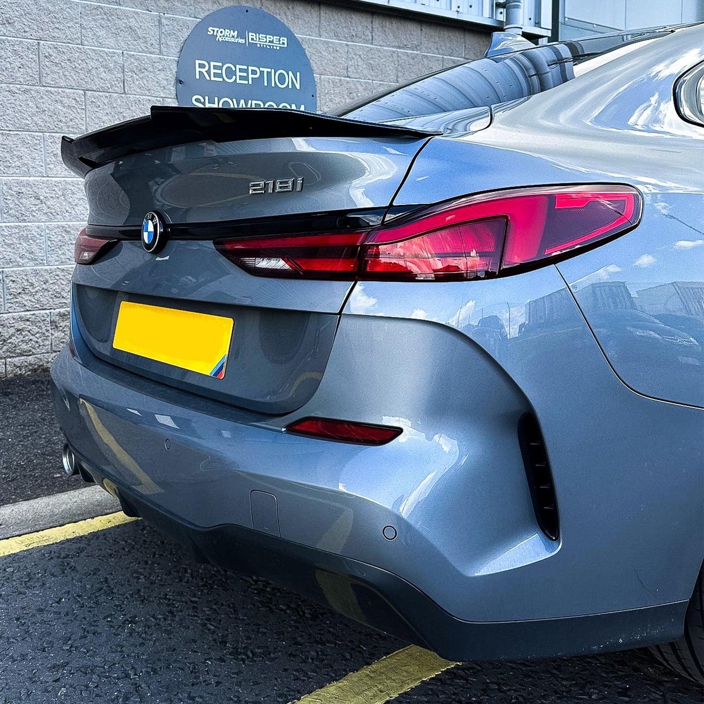 BMW 2 Series F44 4 Door Gran Coupe Gloss Black PSM Style Ducktail Spoiler