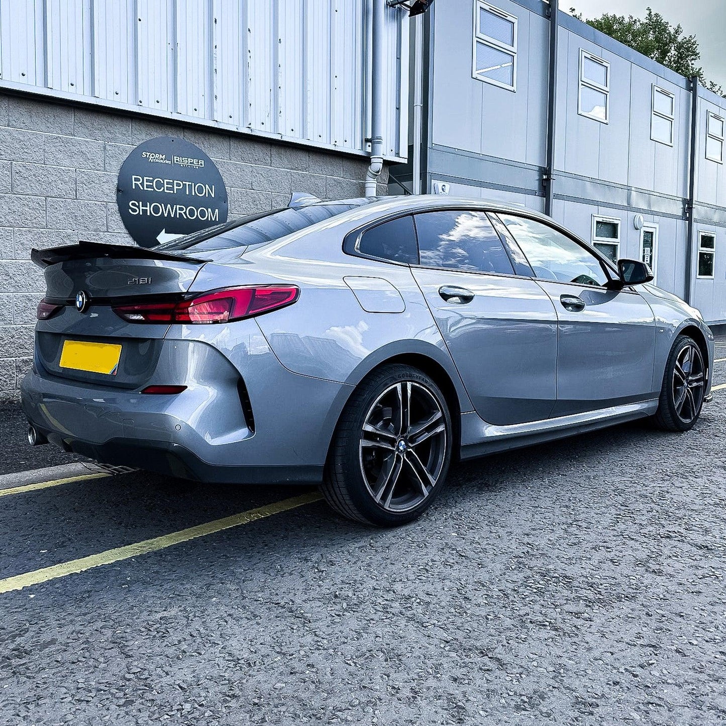 BMW 2 Series F44 4 Door Gran Coupe Gloss Black PSM Style Ducktail Spoiler