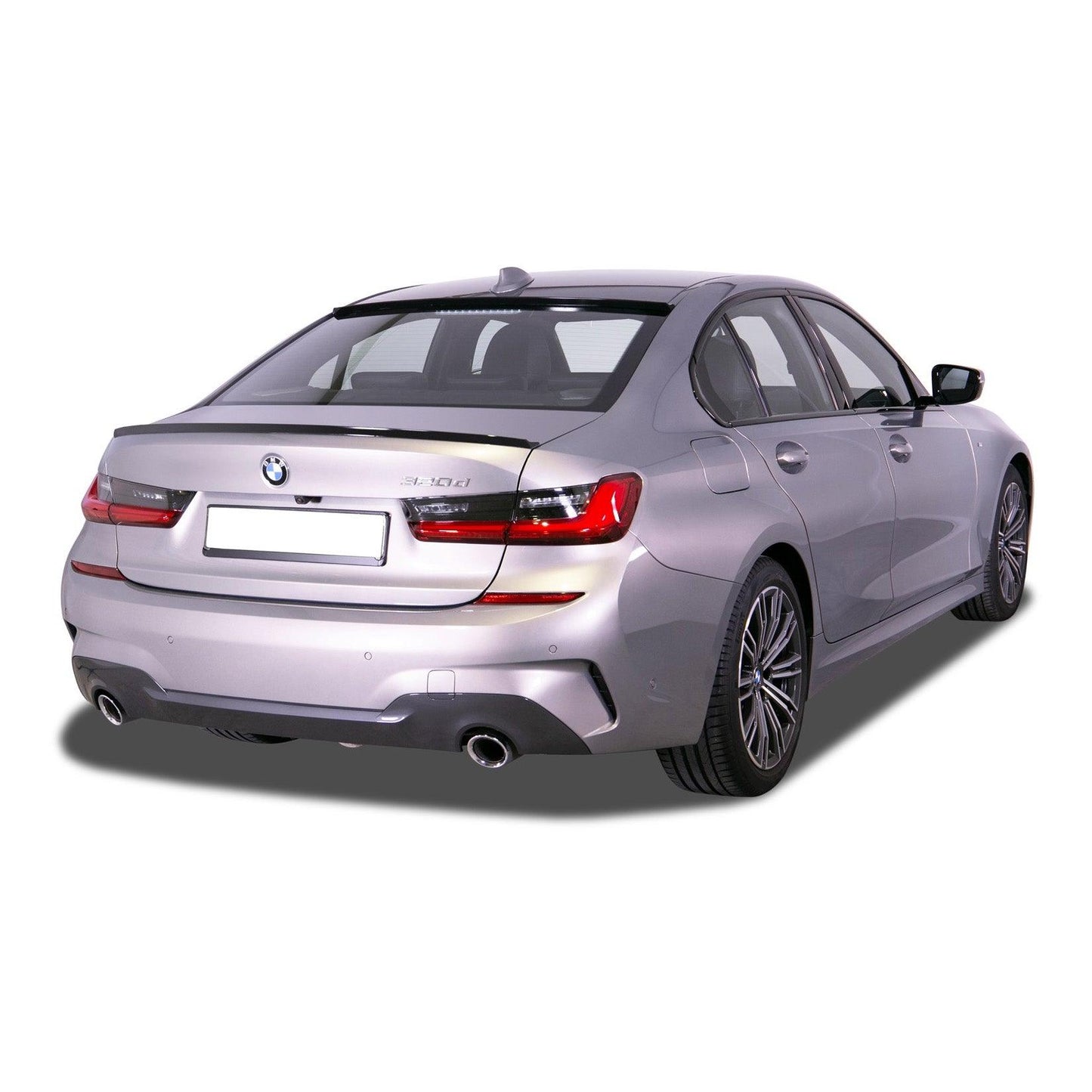 BMW 3 Series & M3 G20/G80 2018+ Black Rear Window Upper Spoiler