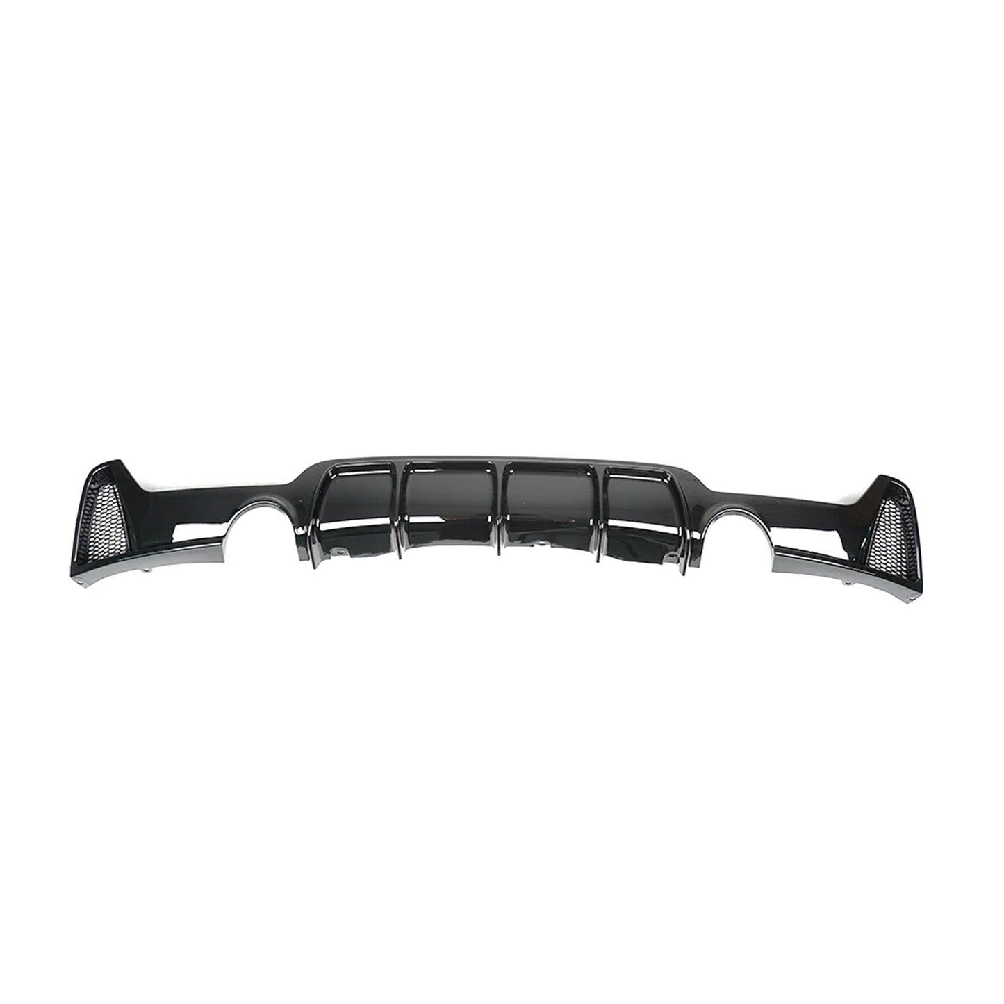 BMW 4 Series F32/F36 - Gloss Black Dual Exit Rear Diffuser