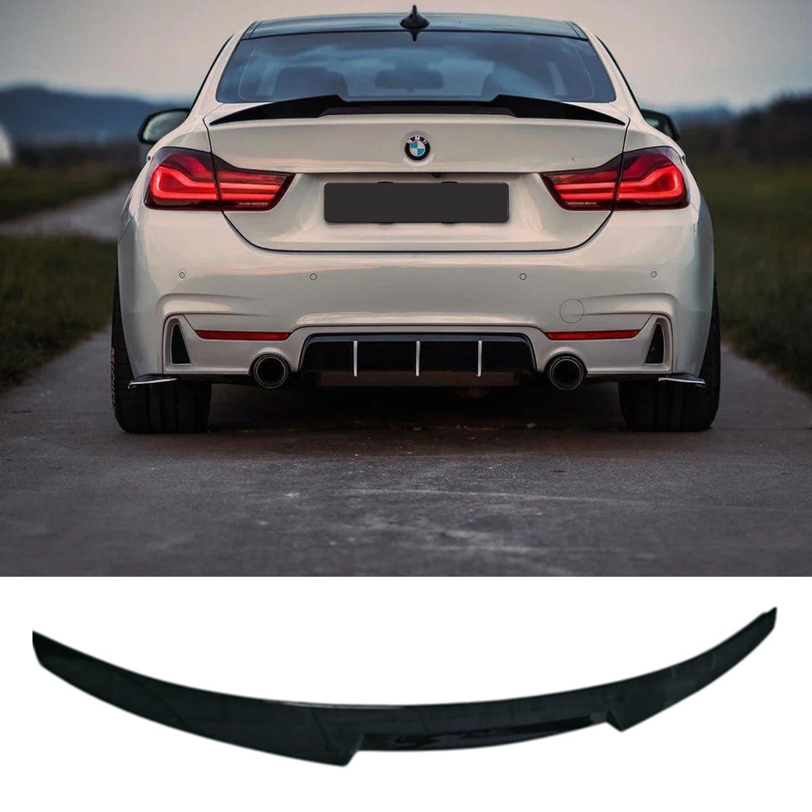 Mg4 Rear Spoiler BMW 4 Series F32 M4 F82 2014-2020 - Gloss Black M4 Style Rear Spoiler ...