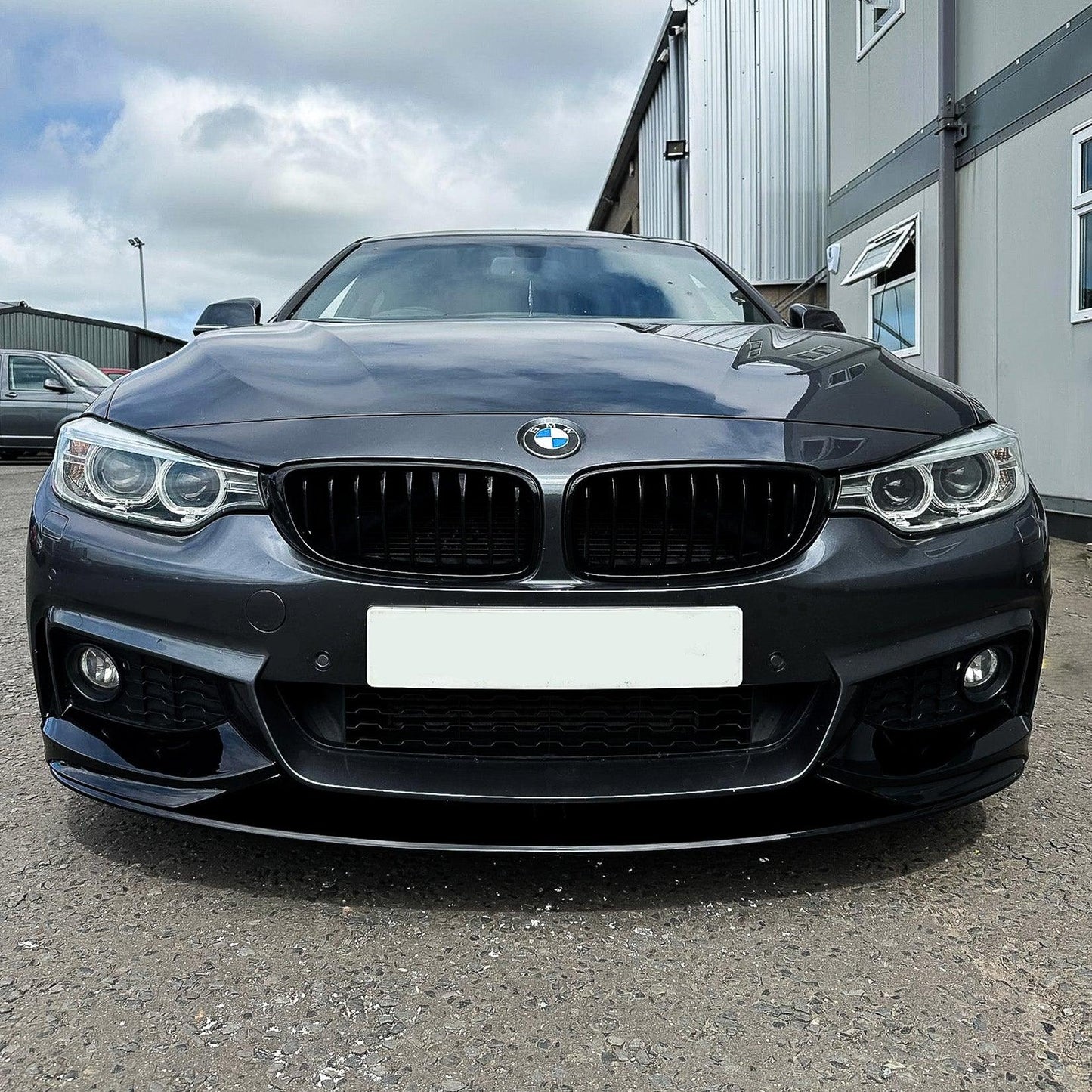 BMW 4 Series F32/F36 M Performance Front Splitter in Gloss Finish