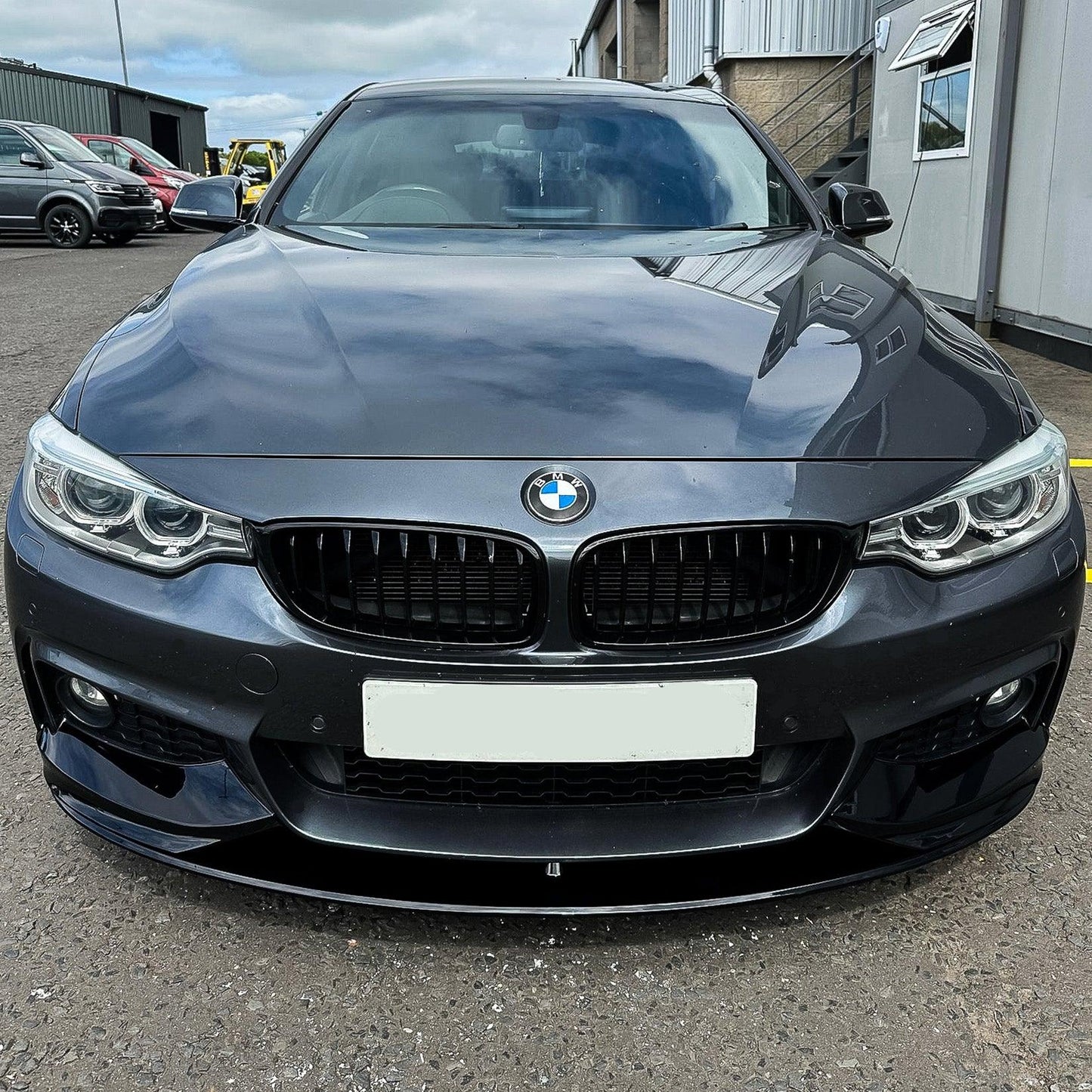 BMW 4 Series F32/F36 M Performance Front Splitter in Gloss Finish