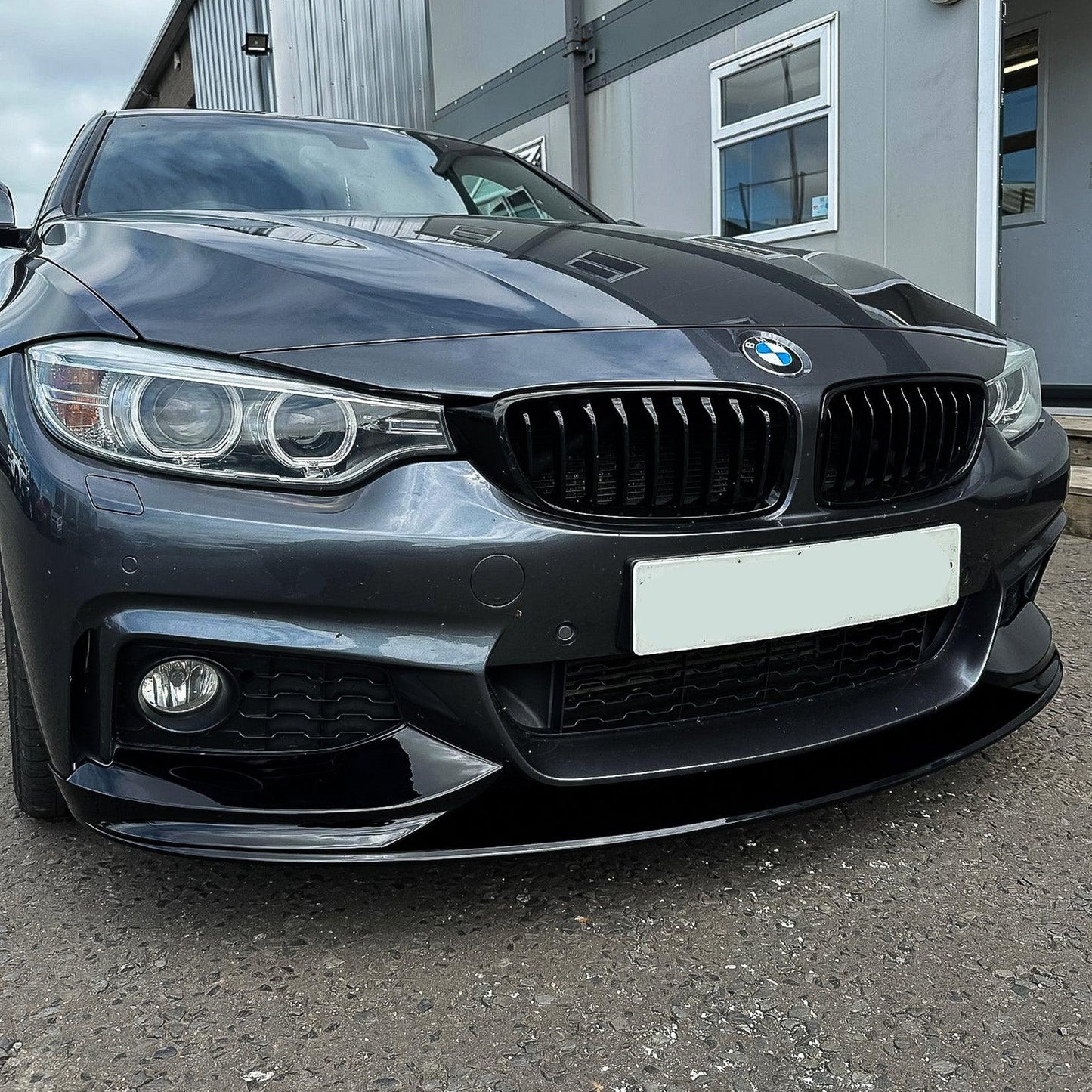 BMW 4 Series F32/F36 M Performance Front Splitter in Gloss Finish