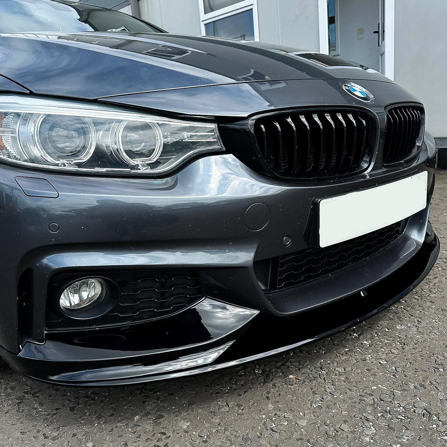 BMW 4 Series F32/F36 M Performance Front Splitter in Gloss Finish