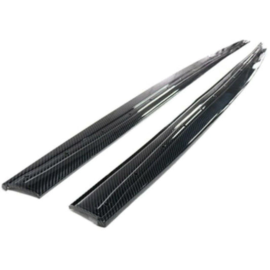 "BMW 5 Series F10 / F18 Side Skirt Splitters in Carbon Look