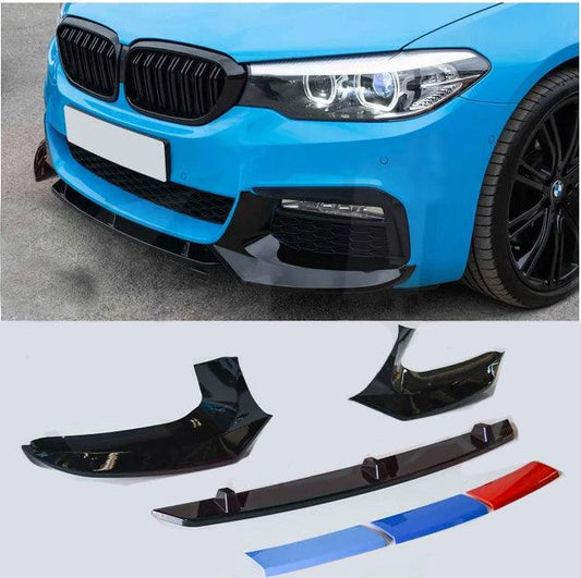 BMW 5 Series G30/G31 2017+ M5 Look Front Splitter In Gloss Black