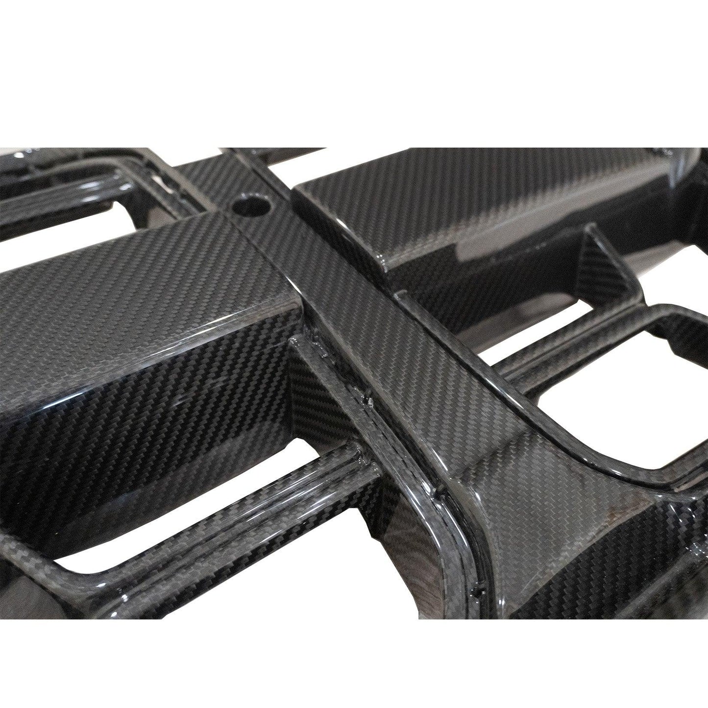 BMW G80/G81 M3 // G82/G83 M4 CSL Dry Carbon Fiber Front Kidney Grill - With or Without ACC