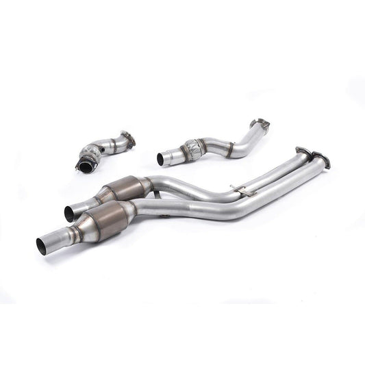 BMW M3 F80 / M4 G82 - Milltek Sport Large Bore Downpipes with Hi-Flow Sports Cat