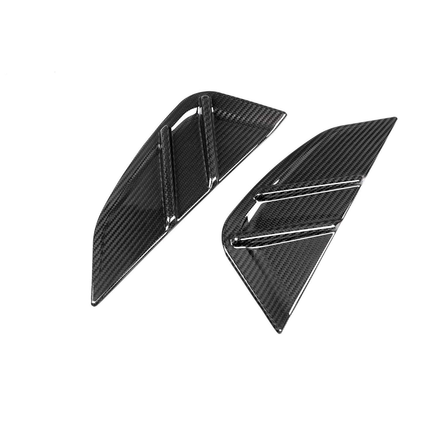 BMW M3 M4 G80 G82 - Dry Carbon Fiber Side Fender Badge Covers