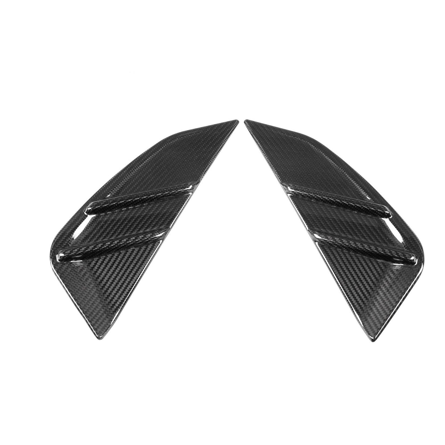 BMW M3 M4 G80 G82 - Dry Carbon Fiber Side Fender Badge Covers